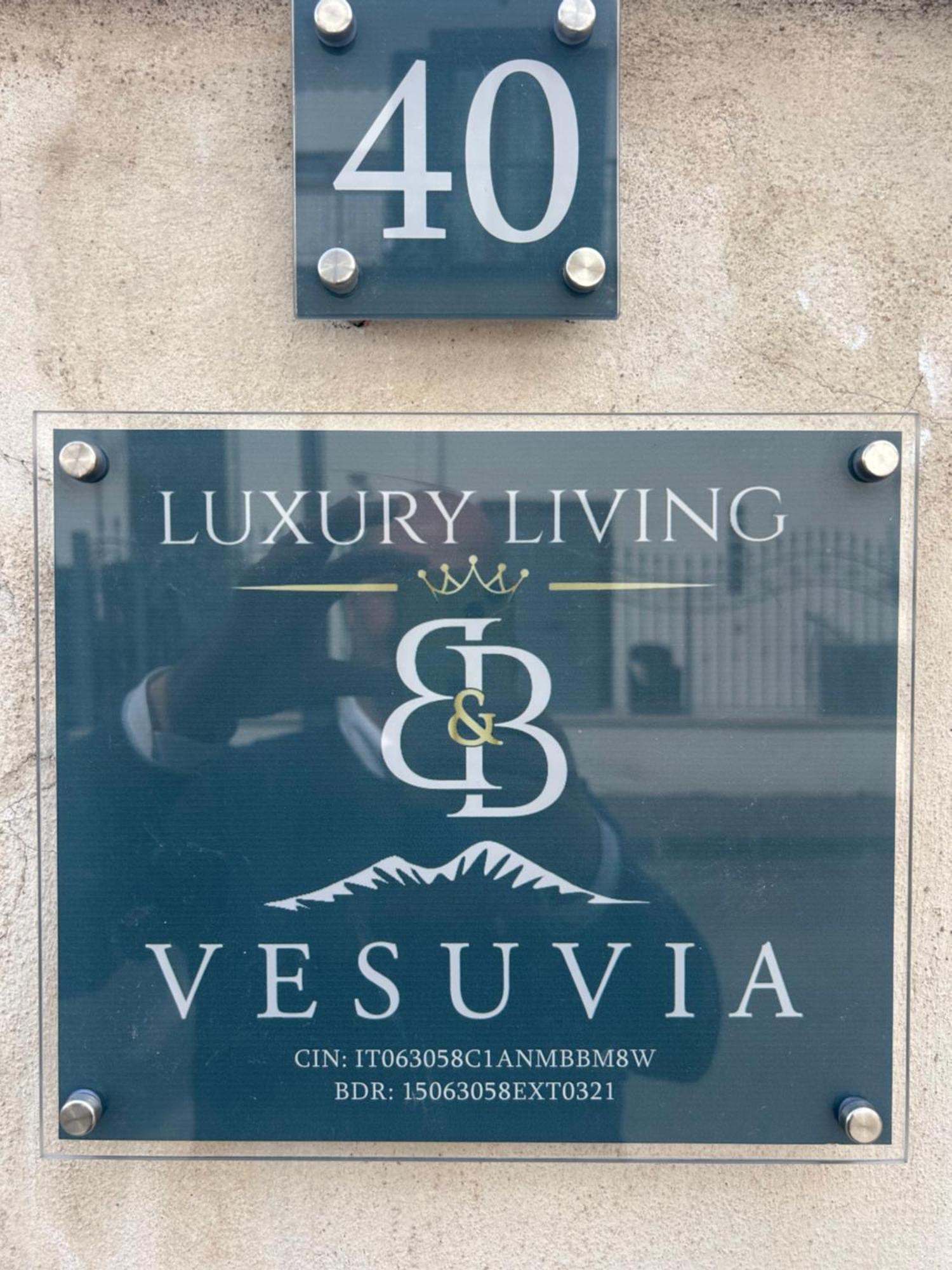 Vesuvia B&B Luxury Living Pompeja Zewnętrze zdjęcie